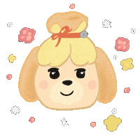 Animal Crossing Isabelle Sticker by Design Jord