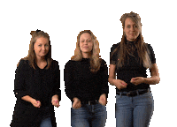 Mooijhuismakelaardij party confetti feest dansen Sticker