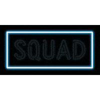 friends neon Sticker