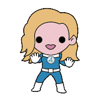 Disappear Fantastic Four Sticker by Marvel Studios