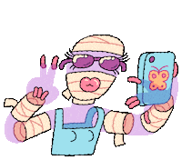 It Girl Halloween Sticker by stapod