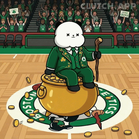 Boston Celtics Basketball GIF by Kanpai Pandas