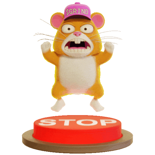 Stop It Too Much Sticker by Grind