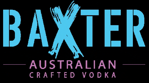 Thirstygroup giphygifmaker baxter logo baxter flashing logo baxter australian crafted vodka GIF
