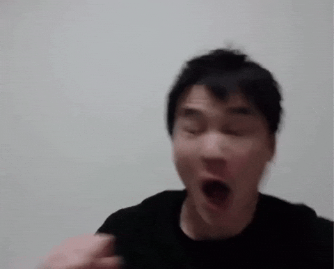Double Take Wow GIF