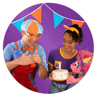 Happy Birthday Surprise Sticker by Moonbug