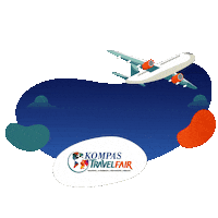 Travel Holiday Sticker by Kompas Daily