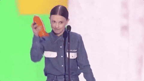 Millie Bobby Brown March For Our Lives GIF by Kids' Choice Awards