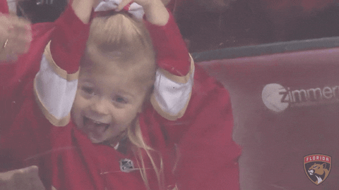 happy ice hockey GIF by Florida Panthers