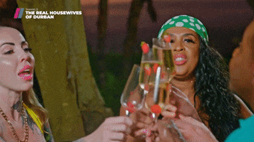 Pool Party Cheers GIF by Showmax