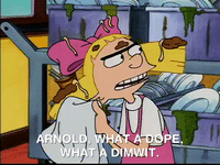 hey arnold nicksplat GIF