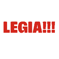 LegiaWarsaw football soccer warsaw warszawa Sticker