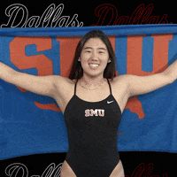 Swim Swimming GIF by SMU Mustangs