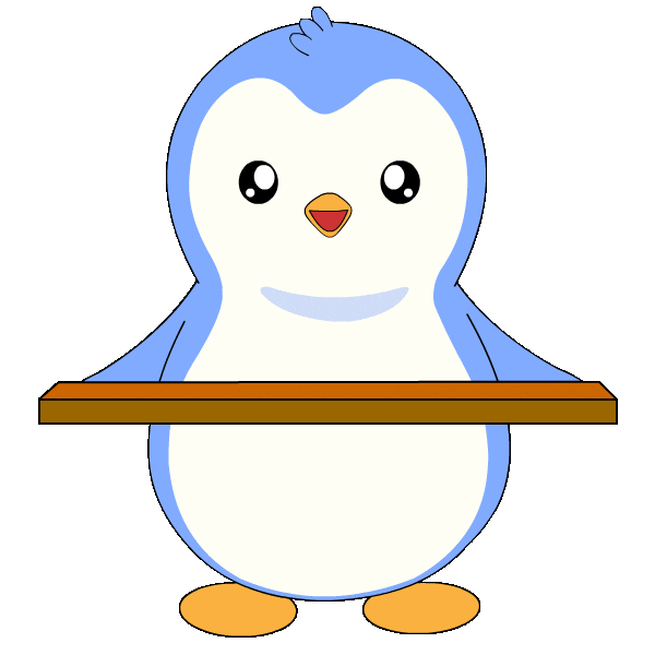 The Best Love Sticker by Pudgy Penguins