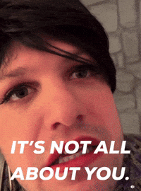 Get Over Yourself No One Cares GIF by Jess Stempel