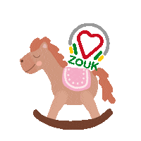 Horse Pony Sticker by Visual Beesy