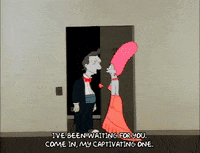 Season 1 Jacques GIF by The Simpsons