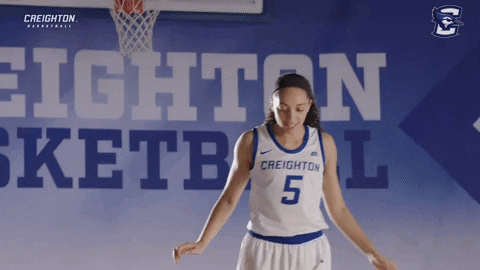 Jaylyn Agnew GIF by Creighton University Athletics
