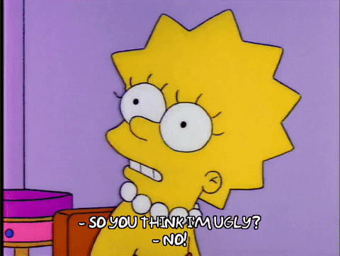 Shocked Season 4 GIF by The Simpsons