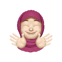 Girl Smile Sticker