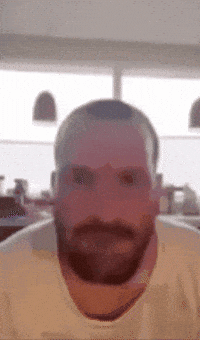Gifs4youNme man wall through flies GIF