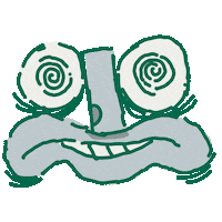 Nervous Art Sticker