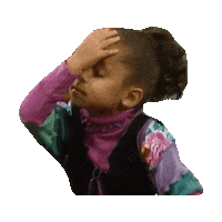 raven facepalm STICKER by imoji