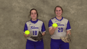 Softball GIF by CUWFalcons