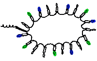 Christmas Lights Sticker by Art2D2