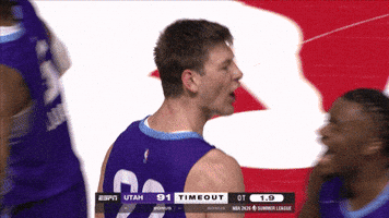Utah Jazz Basketball GIF by NBA