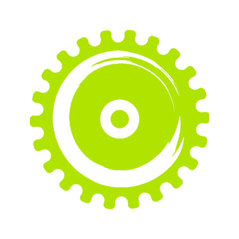 logo gear Sticker