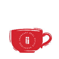 Cup Of Coffee Sticker by JohnHart Real Estate