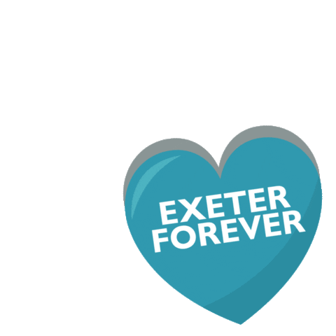 exeter university bleedgreen Sticker by University of Exeter