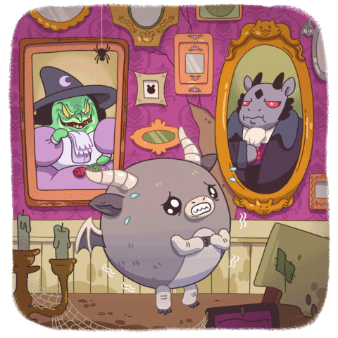 Halloween Monster GIF by Squishable