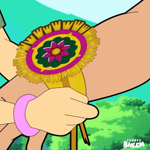 Rakhi Rakhispecial GIF by Chhota Bheem