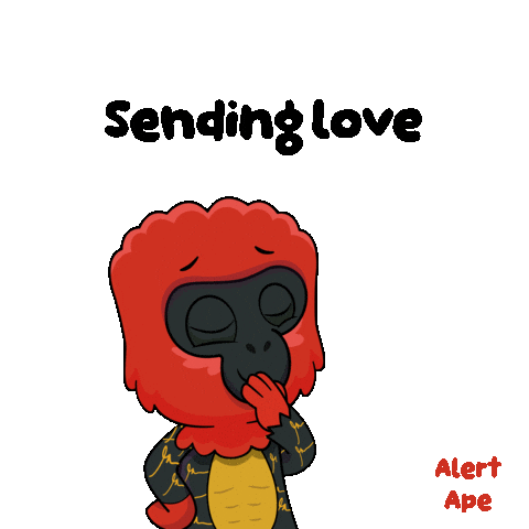 Monkey Ape Sticker by VeeFriends