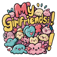Girl Love Sticker by Seorang Zaki