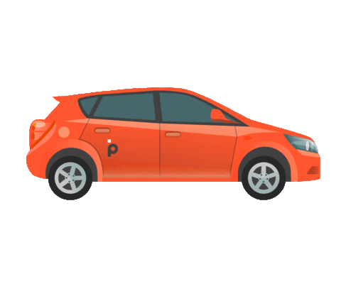 Car Driving Sticker by Banco PAN