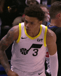 Excited Basketball GIF by Utah Jazz