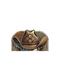 Cowboy Sticker by Enertia Software