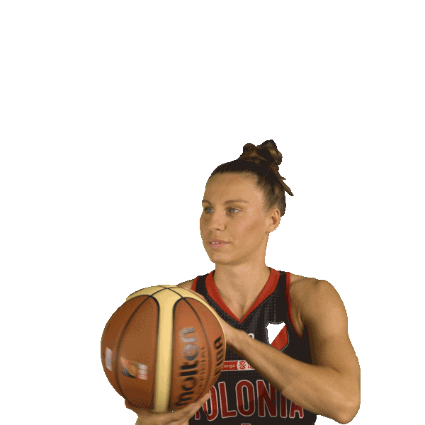 skkpoloniawarszawa giphyupload basketball ball spin Sticker