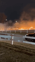  Fire at Kansas City's Arrowhead Stadium