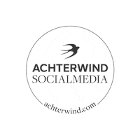 Logo Brand Sticker by ACHTERWIND Socialmedia