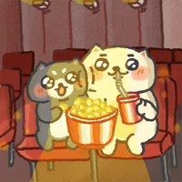 Watch Movie Popcorn GIF