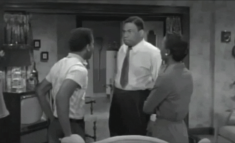 Wins_and_Lessons giphygifmaker fight black and white slap GIF