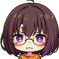 Trouble Komaru Sticker