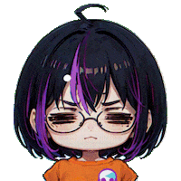 Trouble Komaru Sticker