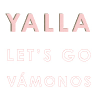 Yalla Israeli Food Sticker by Abbalé TLV Kitchen