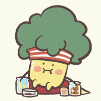 Chinese New Year Snack Time GIF