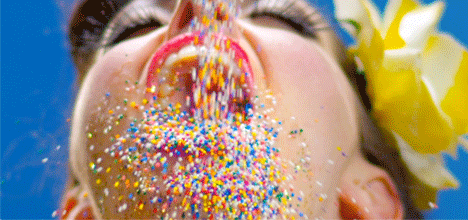 smackaysmith giphyupload mouth sweets sprinkles GIF